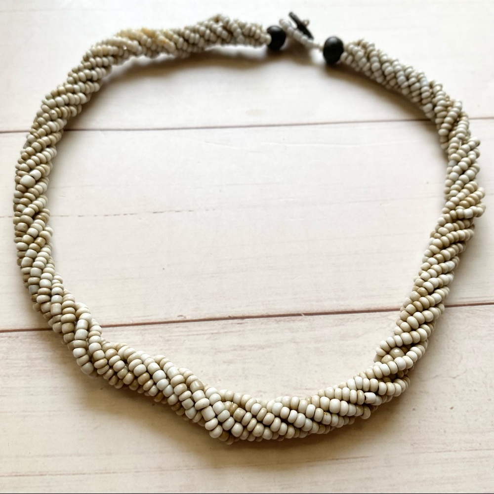 Simple Beaded Choker Necklace